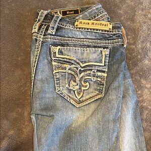 Daniel Rock Revival Denim Jeans Light Wash